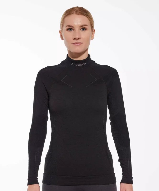 Bluza damska wełniana Brubeck EXTREME MERINO