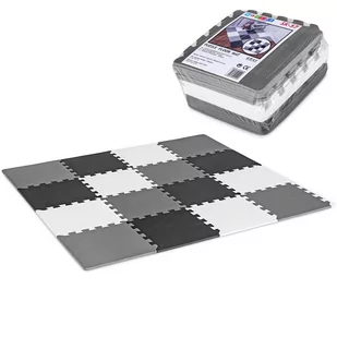 Podłogowa mata puzzle dla dzieci Sapphire Kids SK-57 - czarno-biała - Maty piankowe - miniaturka - grafika 1