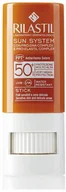 Balsamy i kremy do opalania - Krem do ochrony przeciwsłonecznej Rilastil Sun System Transparent Stick Sensitive Areas SPF50+ 8.5 ml (8050444859315) - miniaturka - grafika 1