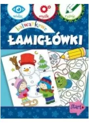 OLESIEJUK Bałwankowe łamigłówki Anna Wiśniewska - Książki edukacyjne - miniaturka - grafika 3