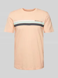 T-shirt z nadrukiem z logo - Koszulki męskie - miniaturka - grafika 1