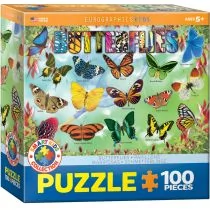 Puzzle 100 el. Smartkids Butterflies Eurographics - Puzzle - miniaturka - grafika 1
