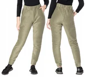 Dresy damskie - Ciepłe Spodnie Polarowe Dresowe Damskie JRX4-5 r S - miniaturka - grafika 1