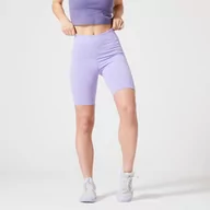 Spodnie sportowe damskie - Legginsy krótkie fitness damskie Nyamba 520 - miniaturka - grafika 1
