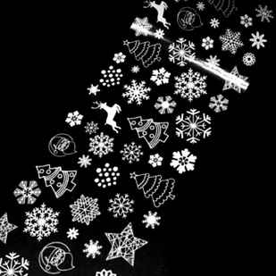 Folia transferowa na paznokcie - F21 - Ozdoby do paznokci - miniaturka - grafika 1