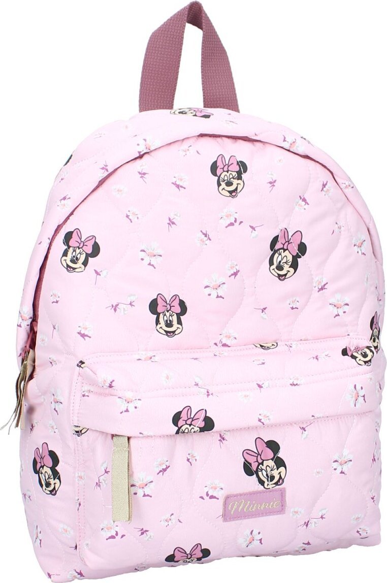 Plecak dziecięcy Disney Minnie Mouse z główną przegrodą i przednią kieszenią - idealny do szkoły