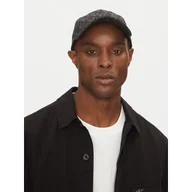 Czapki męskie - Czapka z daszkiem Calvin Klein Logo Jacquard LV04G5066G Czarny - miniaturka - grafika 1