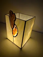 Świeczniki - Lampion szklany, świecznik - miniaturka - grafika 1