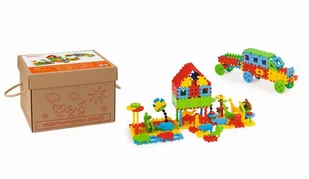 Klocki Wafle Konstrukcyjne Marioinex Mix200 Karton - Klocki - miniaturka - grafika 1