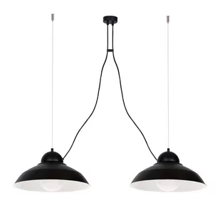 Milagro Lampa wisząca Gustav 2 Czarny MLP4814 - MLP4814 - Lampy sufitowe - miniaturka - grafika 1