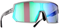 Okulary sportowe - uvex uvex sportstyle 235, okulary sportowe unisex-dorosły, smoke mat/green, one size 5516 - miniaturka - grafika 1