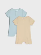 Rampersy - Sinsay - Rampersy 2 pack - błękitny - miniaturka - grafika 1
