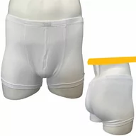 Majtki męskie - SILUET bokserki - męskie .M .biały - miniaturka - grafika 1