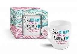 Kubek baryłka - Seks jest fajny, ale o zakupach... - Kubki - miniaturka - grafika 1