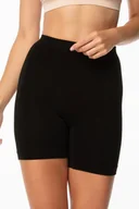 Majtki damskie - Bermudy Julimex Bamboo Bermuda Shorts czarny - miniaturka - grafika 1