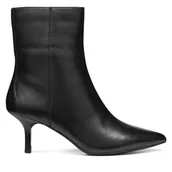 Botki damskie - Botki Geox D Kleopy D56YBB 000TU C9999 Czarny - miniaturka - grafika 1