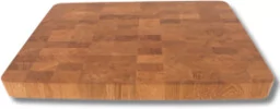 Deska drewniana dębowa - sztorcowa - duża - Deski do krojenia - miniaturka - grafika 1