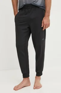 adidas Performance spodnie treningowe Designed for Training kolor czarny gładkie JE8031 - Spodnie męskie - miniaturka - grafika 1