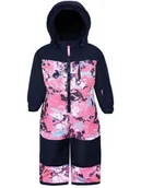 Kombinezony dla dzieci - Peek U Kombinezon zimowy "Celestia" w kolorze różowo-granatowym - miniaturka - grafika 1