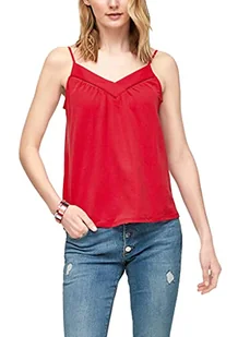 s.Oliver T-shirt damski, czerwony, 38 PL - Koszulki i topy damskie - miniaturka - grafika 1
