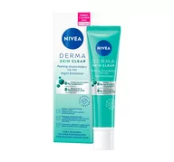 Peelingi i scruby do twarzy - Nivea, Peeling Złuszczający, Derma Skin Clear, 40 ml - miniaturka - grafika 1