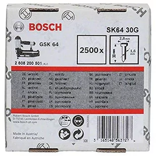Bosch Professional Gwoździe SK64 63G 2608200507 - Gwoździe - miniaturka - grafika 1