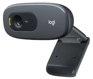 Logitech C270 HD WEBCAM, 3 MP, 1280 x - Kamery internetowe - miniaturka - grafika 1