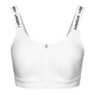Bielizna sportowa damska - Biustonosz fitness Under Armour Infinity High Zip 2.0 - miniaturka - grafika 1