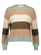 Swetry damskie - ONLY Sweter w kolorze karmelowo-miętowym - miniaturka - grafika 1