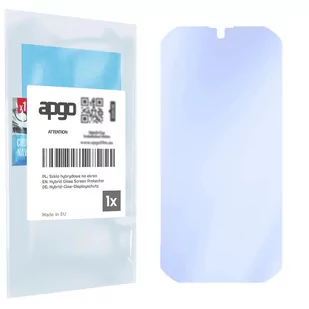 Szkło ochronne na ekran Hybrydowe 9H zamiennik hartowanego do Blackview BV9900 - apgo PRO Flexible Hybrid Glass nie pękające - Szkła hartowane na telefon Szkło ochronne na ekran Hybrydowe 9H zamiennik hartowanego do Blackview BV9900 - apgo PRO Flexible Hybrid Glass nie pękające - Szkła hartowane na telefon - miniaturka - grafika 1