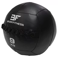 Piłki do ćwiczeń - Piłka Wall Ball 9 kg CFA-1772 BAUER FITNESS (czarna) - miniaturka - grafika 1
