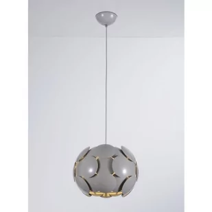 Italux SANTINA Szary P0317-01S-U1GM Lampa wisząca 31 - Lampy sufitowe - miniaturka - grafika 1