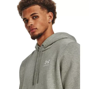 Bluza męska Under Armour Essential Fleece Hoodie - Bluzy sportowe męskie - miniaturka - grafika 3