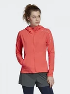Kurtki i kamizelki sportowe damskie - Adidas ZNE Kurtka W DU2638 XS Czerwona (4059812365261) - miniaturka - grafika 1