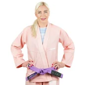 Kimona, stroje i obuwie - Ground Game Kimono Gi Damskie Do Bjj Jiu Jitsu Gamer Brzoskwiniowe - miniaturka - grafika 1