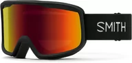 Gogle narciarskie - SMITH Frontier Black Red Sol-X Mirror 2023 - miniaturka - grafika 1