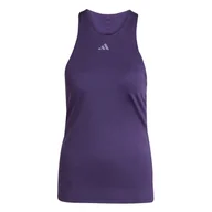 Koszulki sportowe damskie - Damski podkoszulek adidas Tennis Climacool Y-Tank Top Aurora Plum L - miniaturka - grafika 1