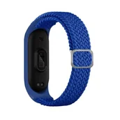Akcesoria do smartwatchy - Beline pasek Mi Band 5/6 Textile niebieski/blue - miniaturka - grafika 1