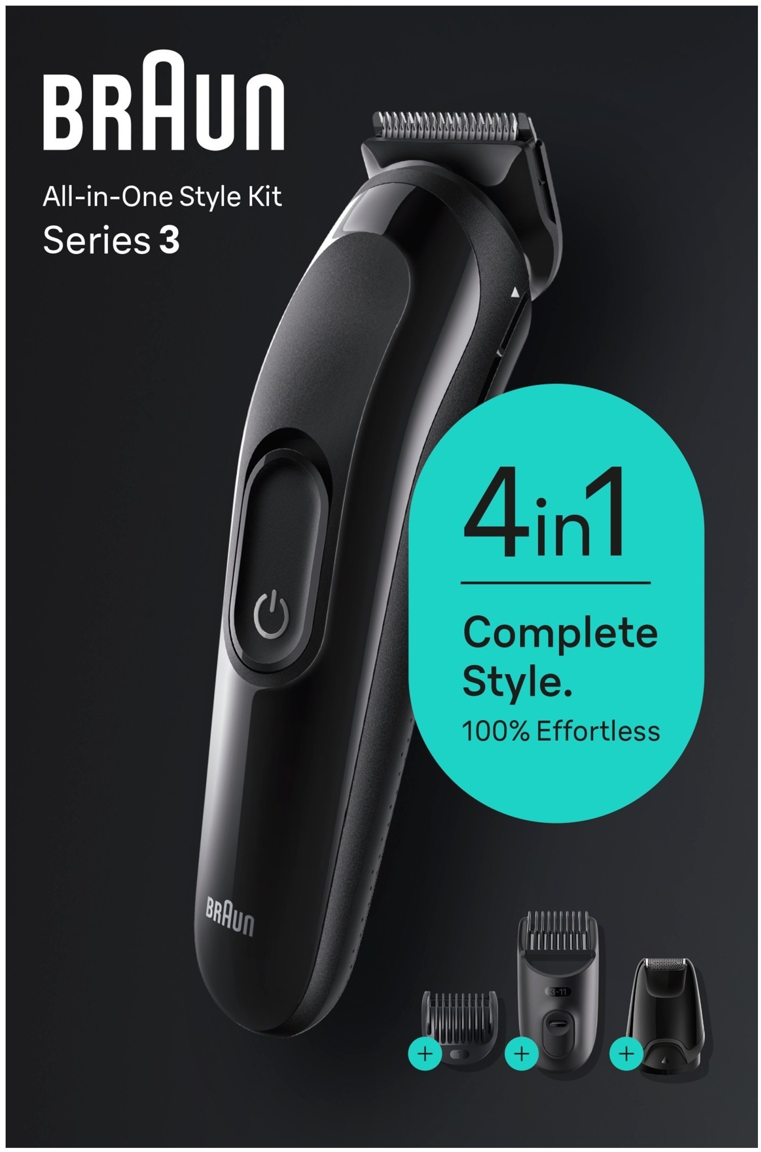 Trymer Braun SK3400BLK