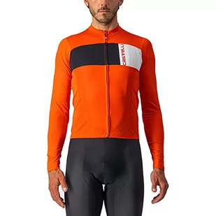 CASTELLI 4522024-656 PROLOGO 7 LS JRS bluza męska ognista czerwona/jasna czerń-kość słoniowa S, Feuriger Rot/Helles Schwarz-ivory, S - Bluzy męskie - miniaturka - grafika 1
