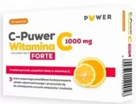 Witaminy i minerały - Puwer Polska Sp. z o.o. Puwer Polska Sp z o.o C-Puwer Witamina C Forte 1000 mg 30 kapsułek - miniaturka - grafika 1