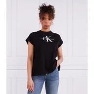 Koszulki i topy damskie - CALVIN KLEIN JEANS T-shirt | Relaxed fit - miniaturka - grafika 1