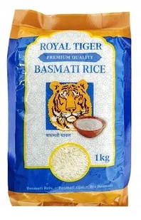 Ryż Basmati Premium Quality 1kg - Royal Tiger - Kuchnie świata - miniaturka - grafika 1