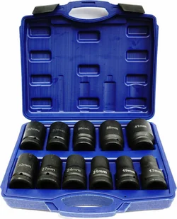 SILVER IMPACT SOCKET SET 1" 11pcs 17-41mm / - Klucze i nasadki - miniaturka - grafika 1