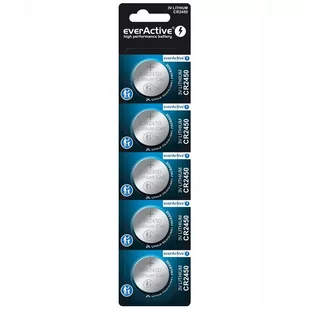 5 x bateria litowa mini everActive CR2450 - Baterie i akcesoria - miniaturka - grafika 2