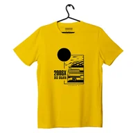 Odzież do sportów motorowych - T-shirt koszulka Nissan 200SX S13 JDM żółta-XL - miniaturka - grafika 1