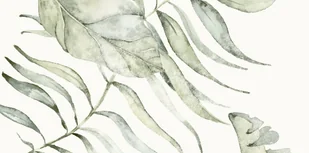Glazura Motti leaf white mix satin rectified 29,8x59,8 Opoczno - Płytki ceramiczne - miniaturka - grafika 1
