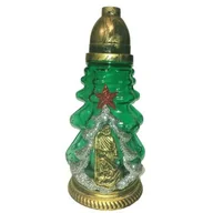 Lampiony i znicze - Znicz choinka Z-216 szopka 29 cm zielony - miniaturka - grafika 1