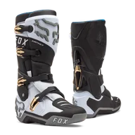 Buty motocyklowe - Buty Cross FOX Instinct Złamany Biały/Czarny/Szary46,5 - miniaturka - grafika 1