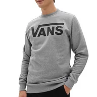 Bluzy męskie - Bluza Vans Classic Crew VN0A456AADY1 - szara - miniaturka - grafika 1